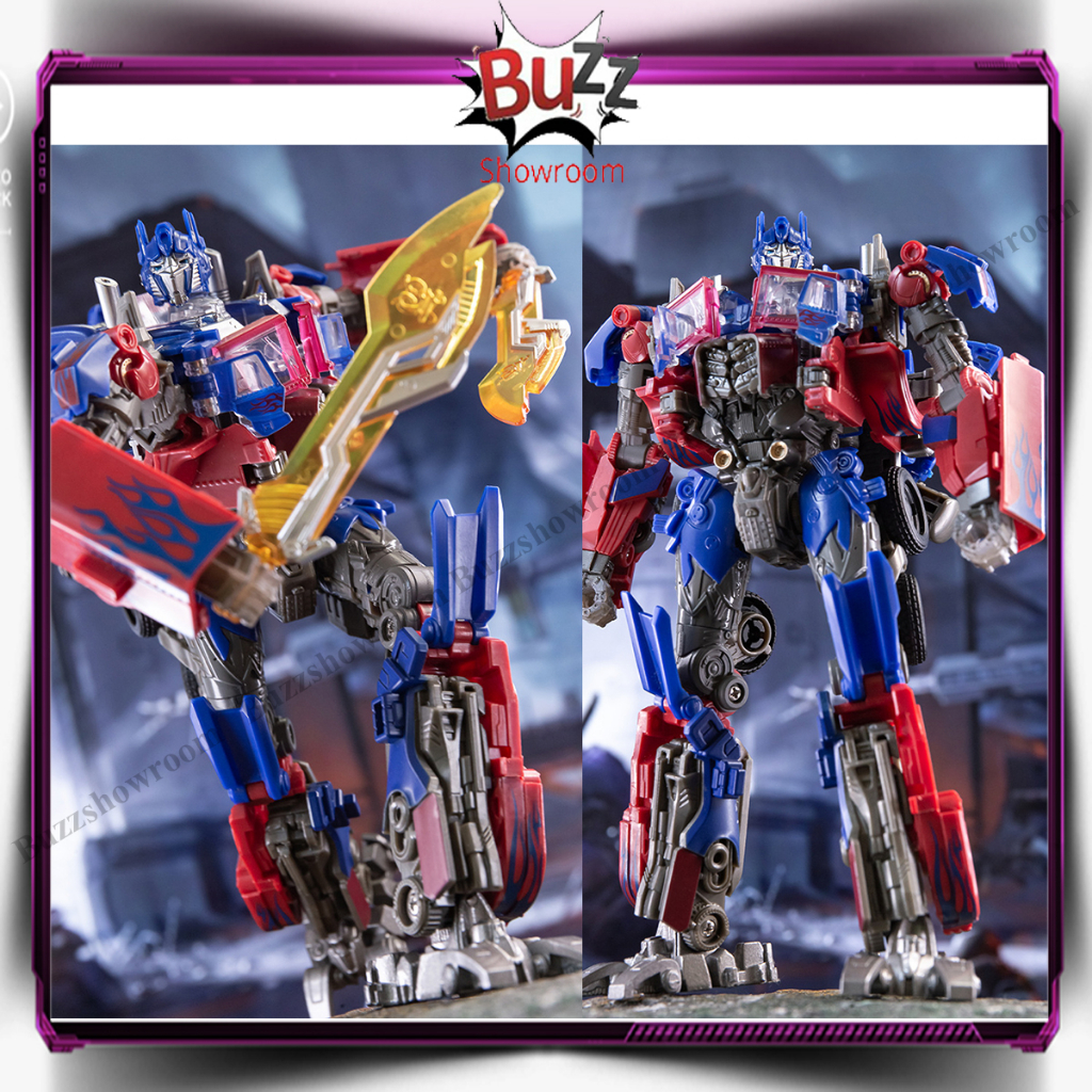 Transformers Deformation Action Figure Mainan Robot Optimus Prime Star Leader