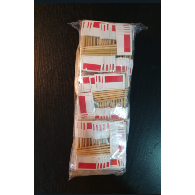 600 pc-Tusuk gigi bendera INDONESIA- Tusuk gigi bendera Merah Putih-Tooper cake- Hiasan kue tusuk gi