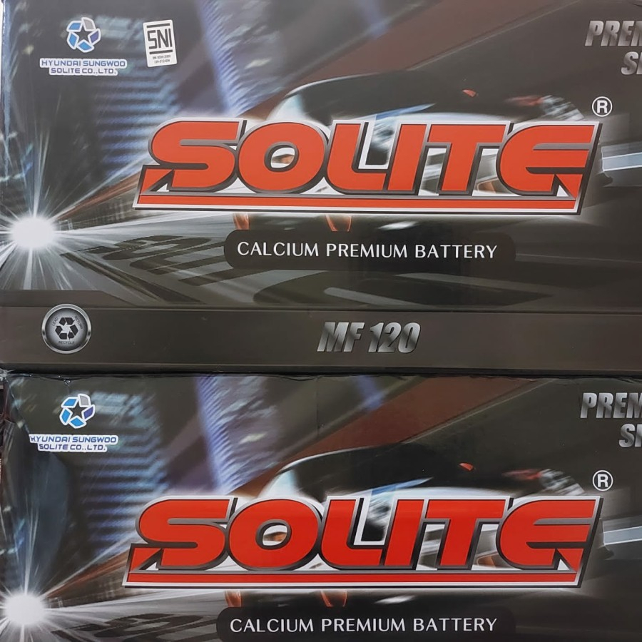 Accu / Aki Kering Solite MF N120 12v 120Ah