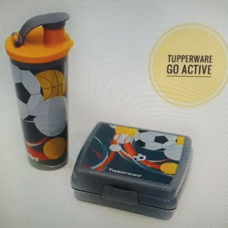 lunch set tupperware