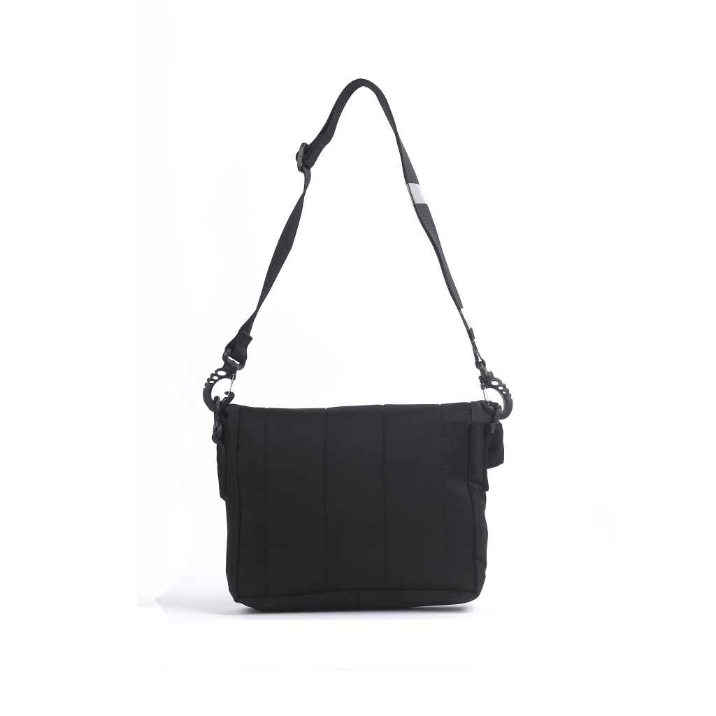 RUN BLACK |MNM x ARCIO| Tas Selempang Pria Wanita Sling Bag Waterproof ORIGINAL