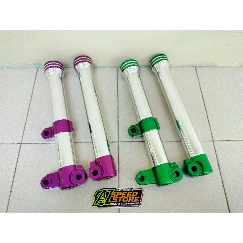 Bottom Shock Depan Original Mio Jupiter Vega Ninja 150 Satria Vixion Custom Bubut Kinclong Warna