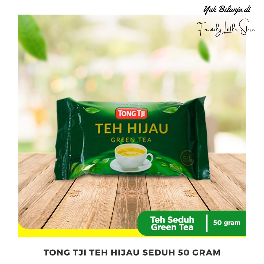 

Tong Tji Green Tea / Teh Hijau Seduh Kemasan Sachet 50 gr