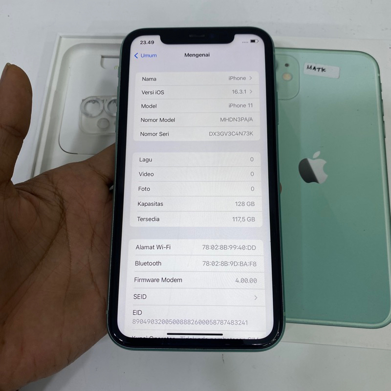 iPhone 11 128gb Resmi ibox