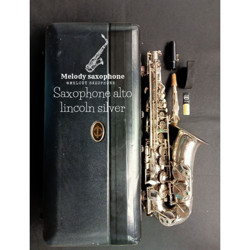 saxophone alto lincoln silver