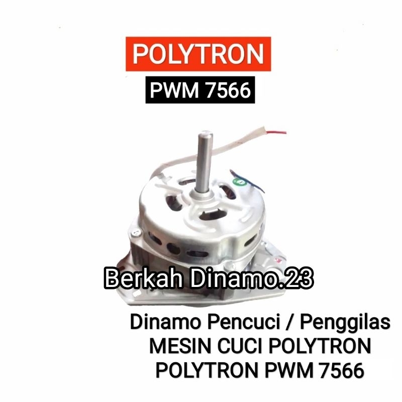 Dinamo Pencuci Mesin Cuci POLYTRON PWM 7566 Motor Dinamo Wash / Penggilas Polytron Pwm7566