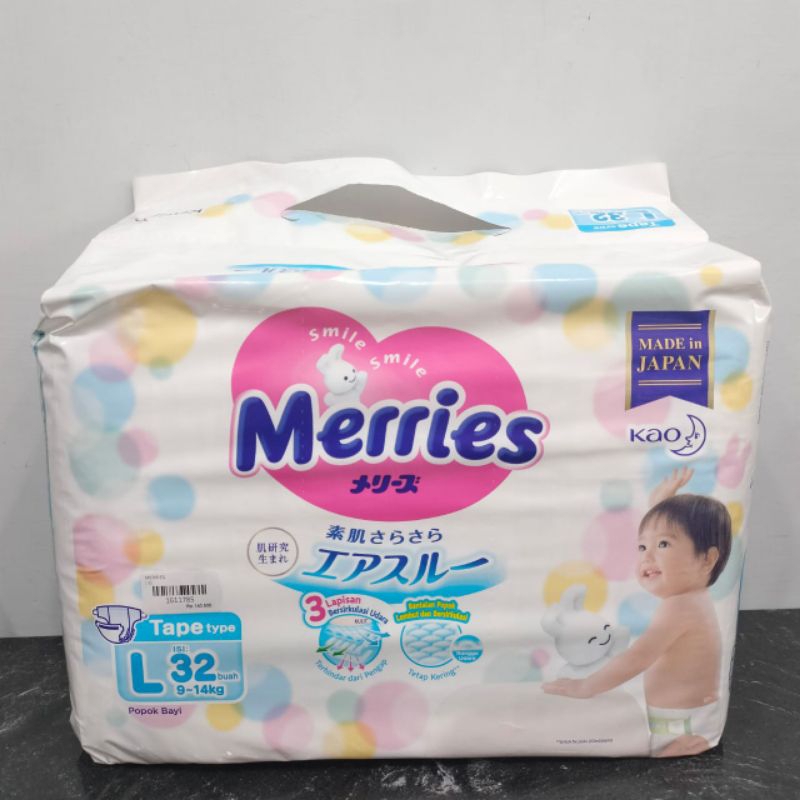 Merries type tipe premium L 32