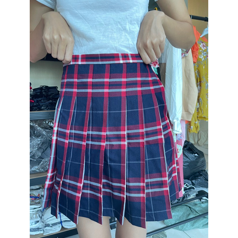 ROK TARTAN COUPLE jk korean mini skirt japan dewasa anak