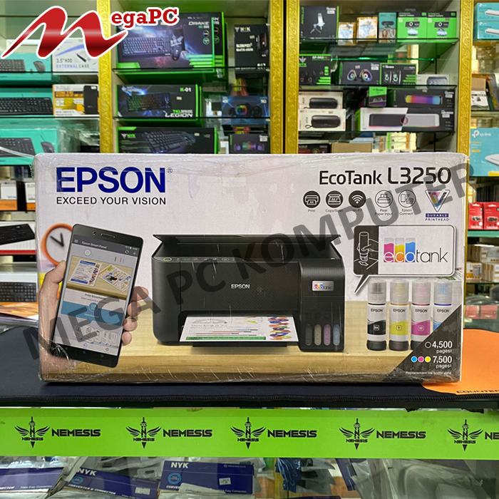 PRINTER EPSON L3250 WiFi All In One Include Tinta Original