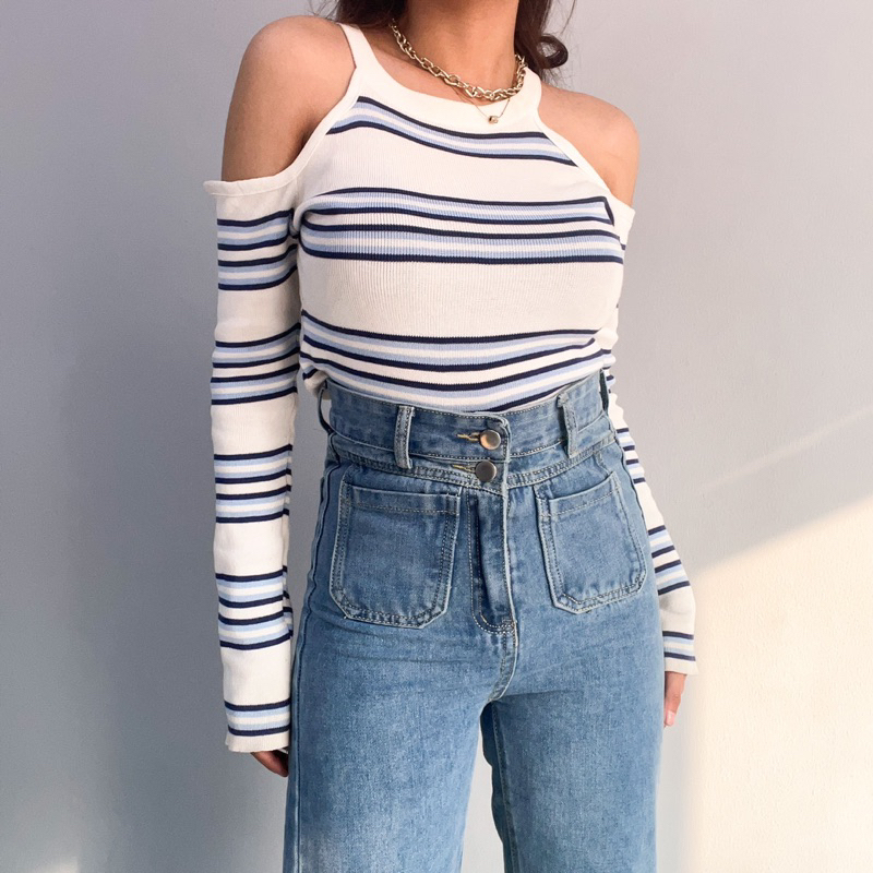 [LUXE.DLABEL] - Jeans 153 | Celana Panjang Highwaist Wanita Jeans Import Premium Quality Jeans Wanita Polos Ripped Jeans Highwaist Jeans Wanita Bangkok Skinny Jeans Highwaist Baggy Wideleg Jeans Kulot jeans Boyfriend Jeans Kargo Jeans Cargo jeans BKK