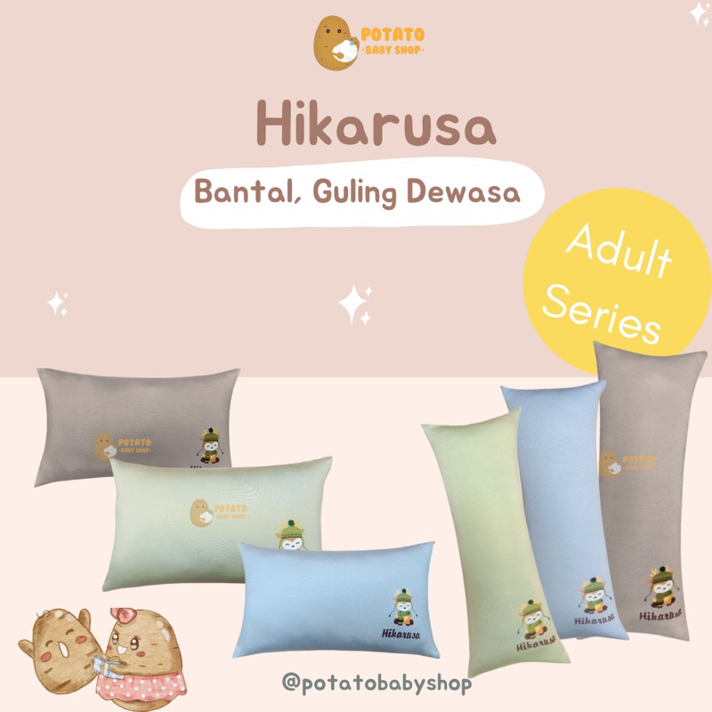 Hikarusa Pillow Bolster Adult Series - Bantal Dan Guling Dewasa