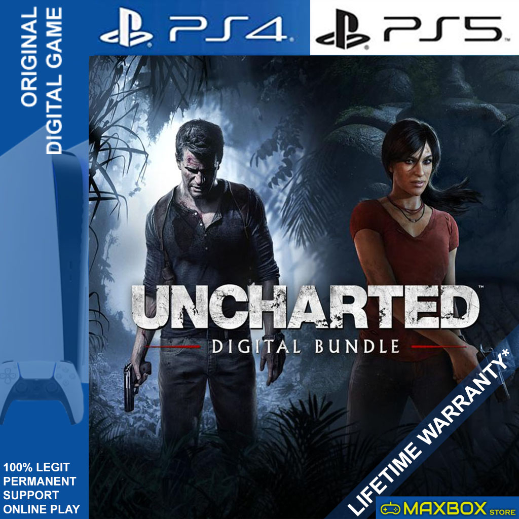 UNCHARTED 4 Bundle PS4 PS5 Digital Game