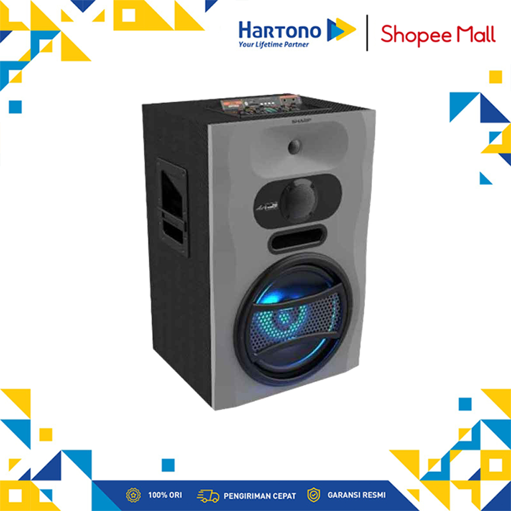 Sharp Speaker Aktif Active Speaker CBOX-PROX12UBB