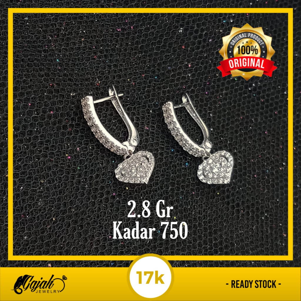 Anting Emas 17K - 2.8 Gr Kadar 750 - 5174