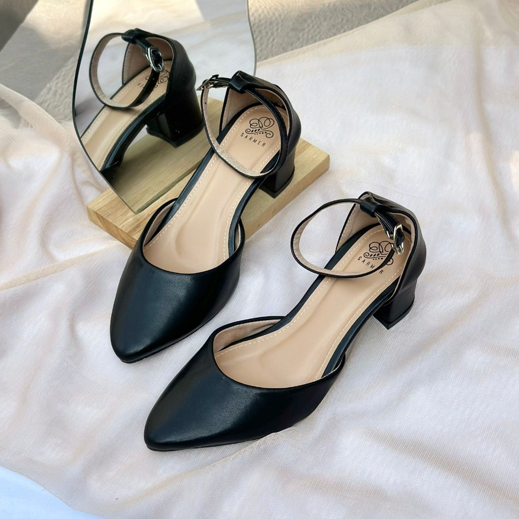 SARMER - CLARA HEELS BLACK