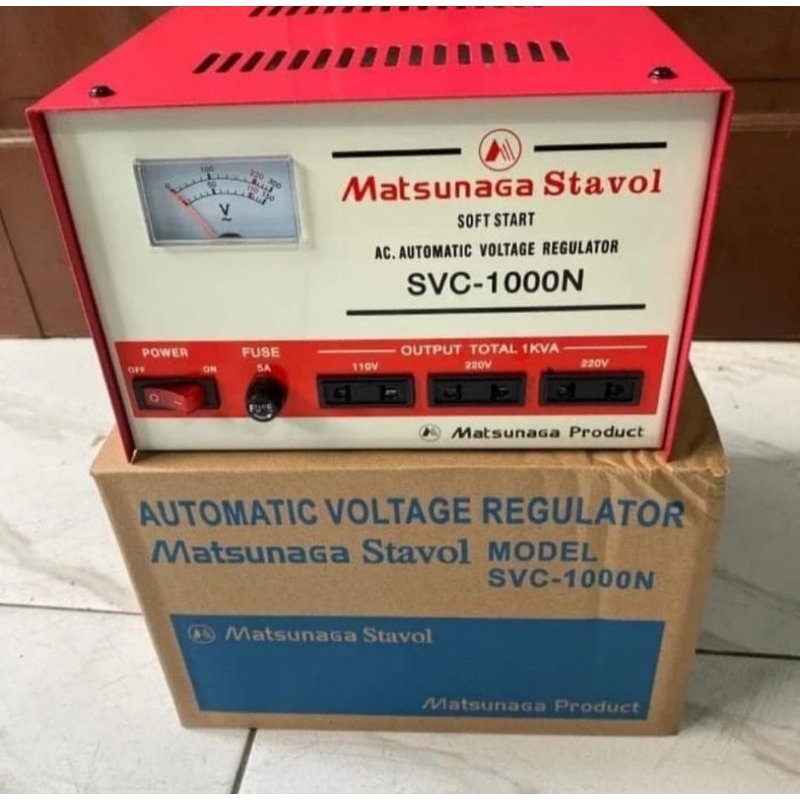 Stabilizer Matsunaga 1000watt -Stavol SVC 1000N Matsunaga