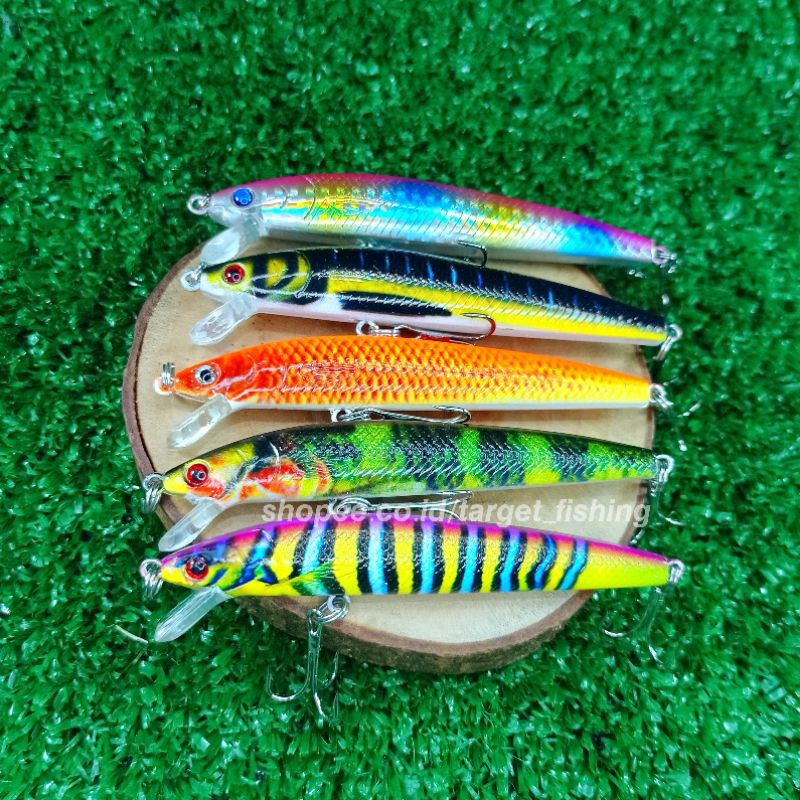 Minnow Ikan Karang 9cm 8.5gram - Umpan Casting Ultralight Lure Karang Dangkal / Pantai / Tambak