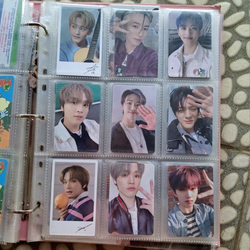 (ready stock) hot sauce selca photocard jewel jeno mark jisung renjun pc murah official hs nct dream