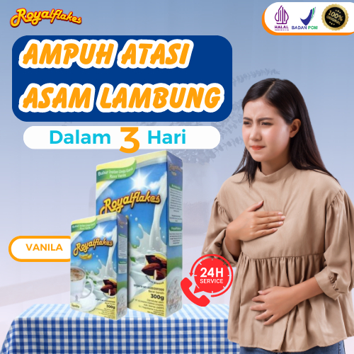 

Royalflakes Bubur Instan Umbi Garut Diet Aman & Nyaman di Lambung - Rasa Gula Aren