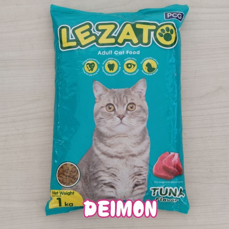 Makanan Kucing Lezato Tuna 1Kg Cat Food