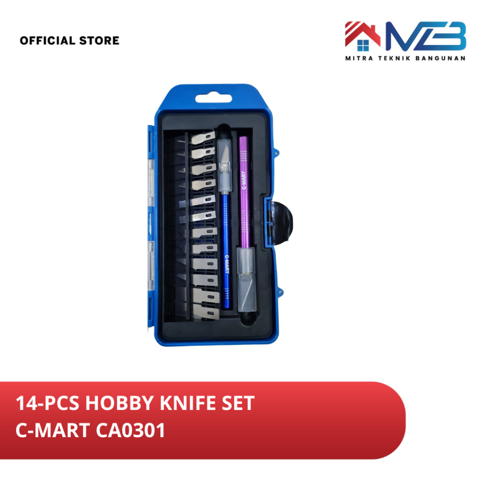 Hobby Knife Set / Pisau Ukir Pahat / Cutter set