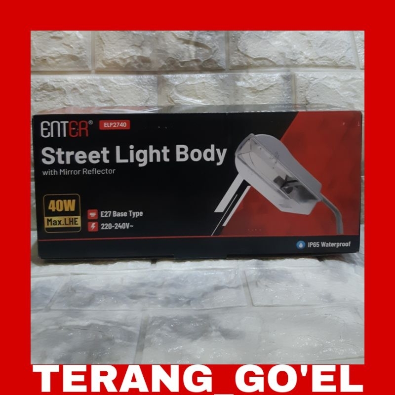 BODY LAMPU JALAN ENTER / KAP LAMPU JALAN ENTER / ENTER STREET LIGHT BODY