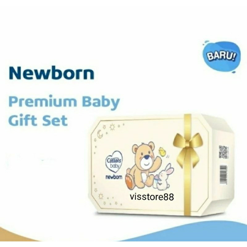 Cussons Baby Premium Gift Box Newborn Kado Lahiran Bayi Baru Lahir