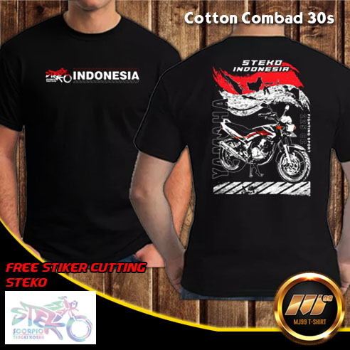 KAOS YAMAHA SCORPIO STEKO INDONESIA