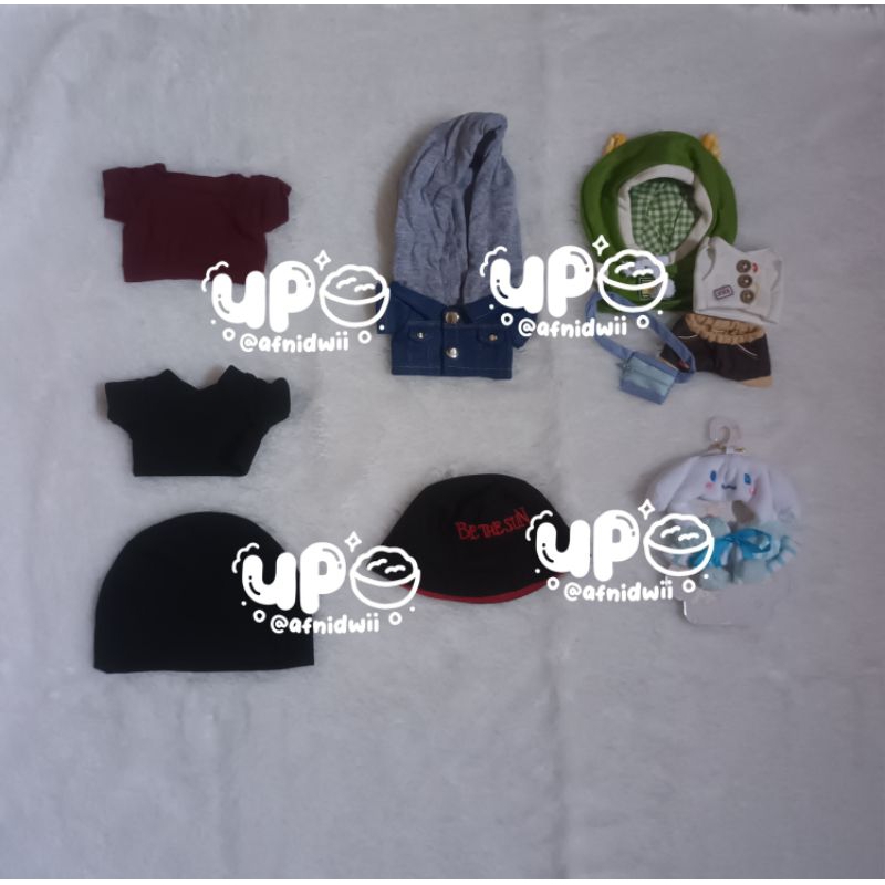 Preloved Doll Clothes 20cm/15cm/10cm