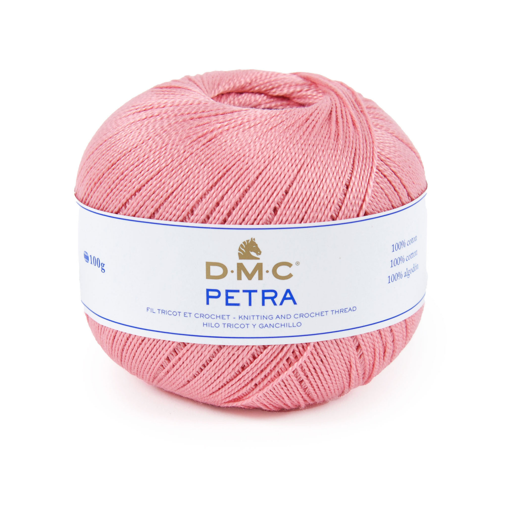 Benang Crochet DMC Petra 100 Gram - 53326 - Light Rose Pink