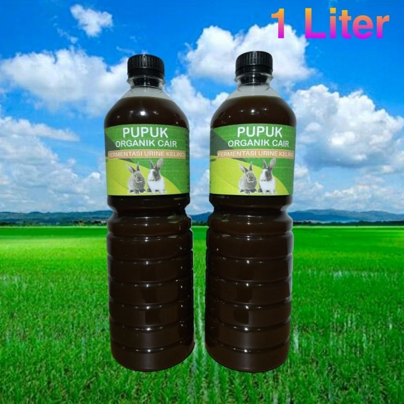 Pupuk Organik Cair (POC) Fermentasi Urine Kelinci - 1 Liter