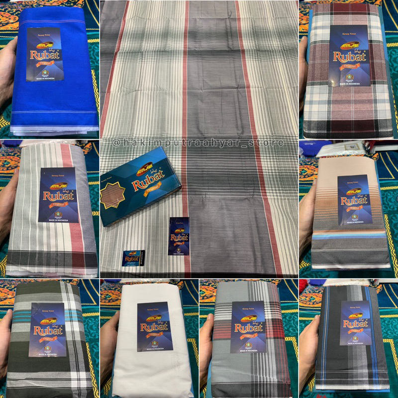 GROSIR Sarung Atlas Original Rubat BEHAESTEX | MOTIF WARNA RANDOM