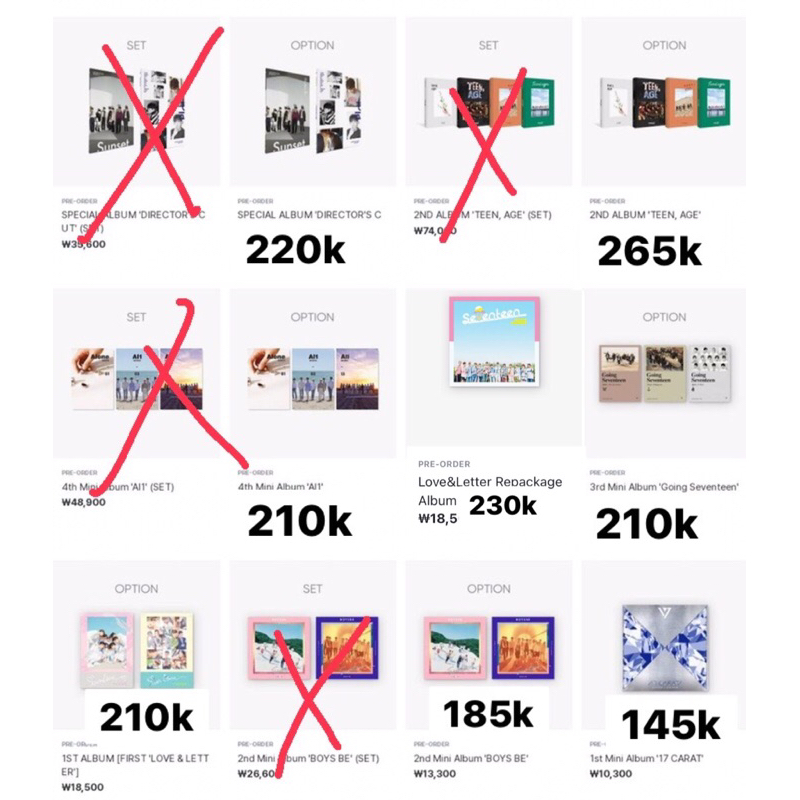 [DEPE]SEVENTEEN OLD ALBUM @withgoing_