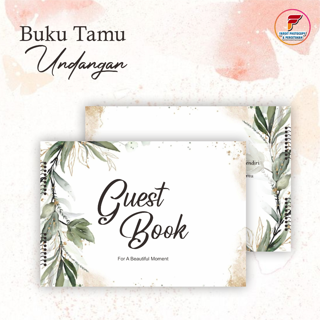 

Guest book Buku Tamu Pernikahan Murah Meriah Tanpa PO