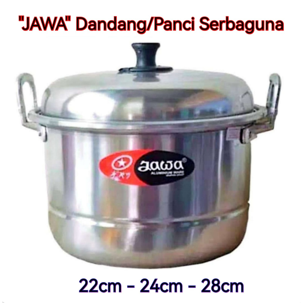 Jawa TL Panci Sop Soup + Tutup 18cm 22cm