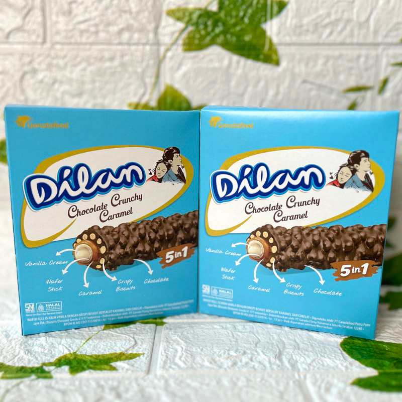 

Dilan Chocolate Crunchy Caramel ( 1 pack isi 12 pcs )