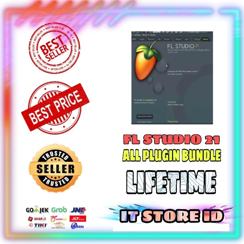 FL Studio 21 Software Produce Musik