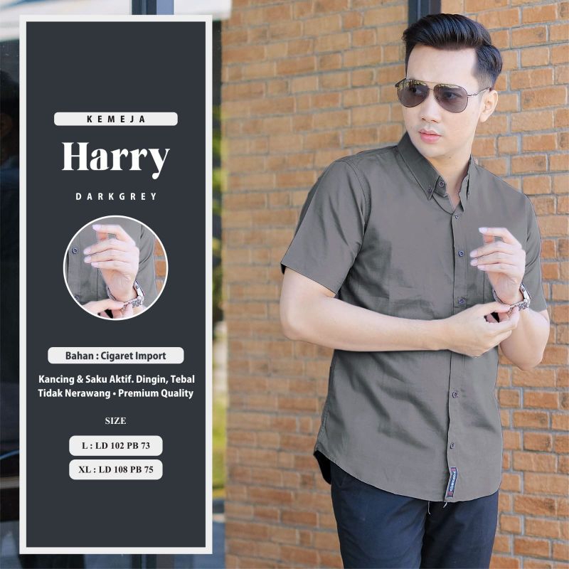 HARRY KEMEJA PRIA LENGAN PENDEK