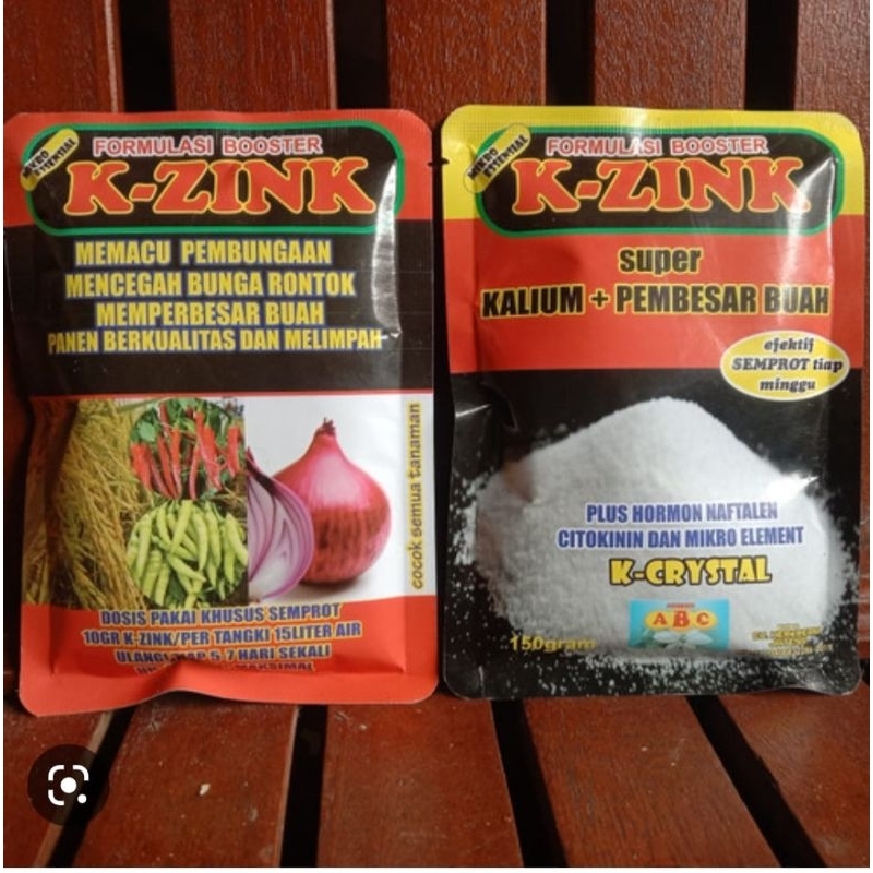 K zink (super kalium+pembesar buah)