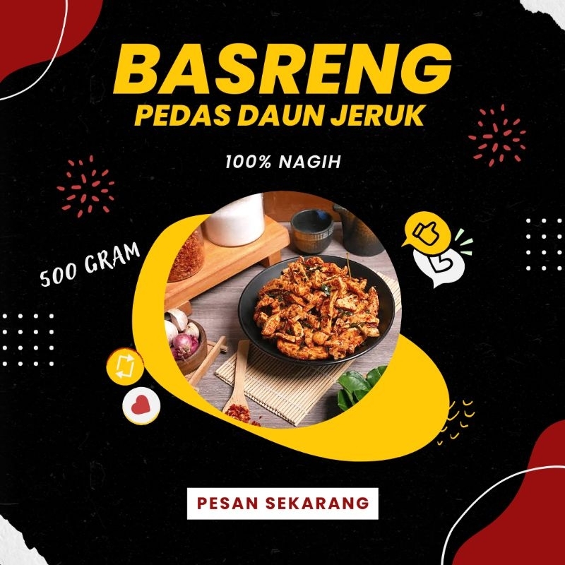 

SukaNgemil Basreng Pedas Daun Jeruk 500 gram