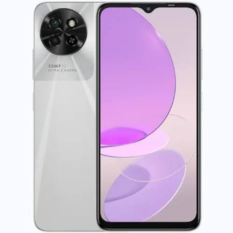 Handphone Itel S23 White Ram 8-128 Gb