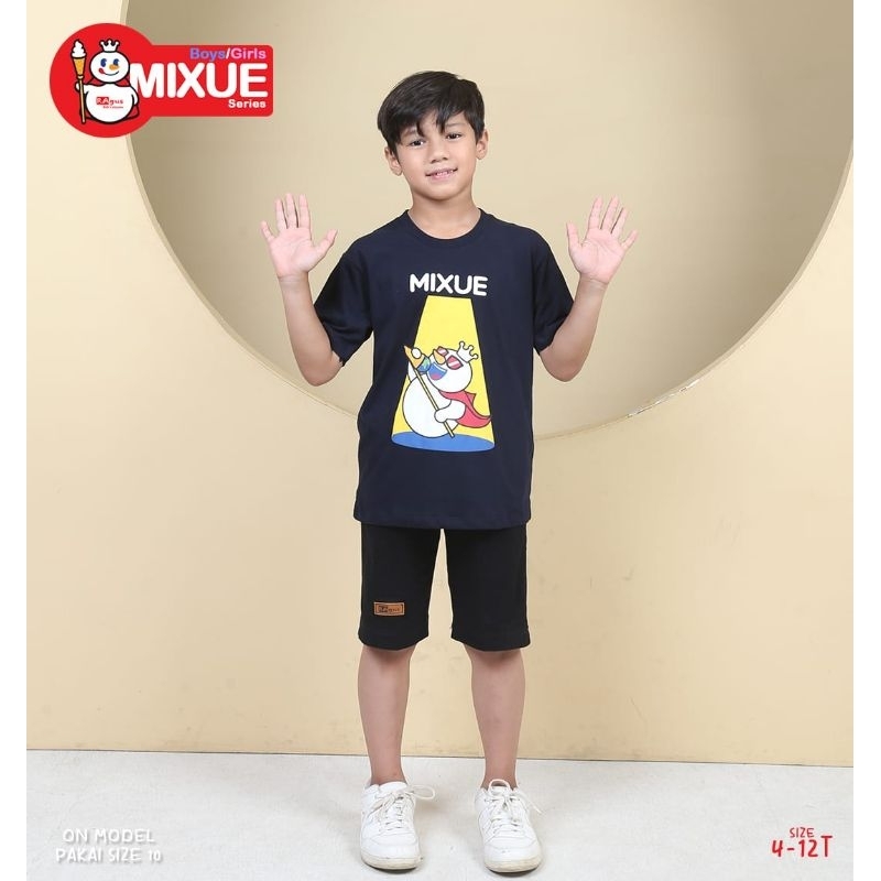 KAOS RAGUS MIXUE /KAOS ANAK / KAOS BRANDED / BAJU ANAK BRANDED / KAOS ANAK BRANDED