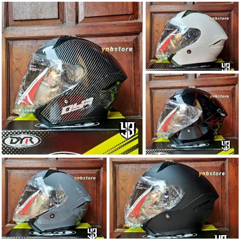 Helm DYR Subaru Kairoz Solid Motif Semua Warna Original | Helm Standar Kairoz NFJ Dyr Subaru Polos W