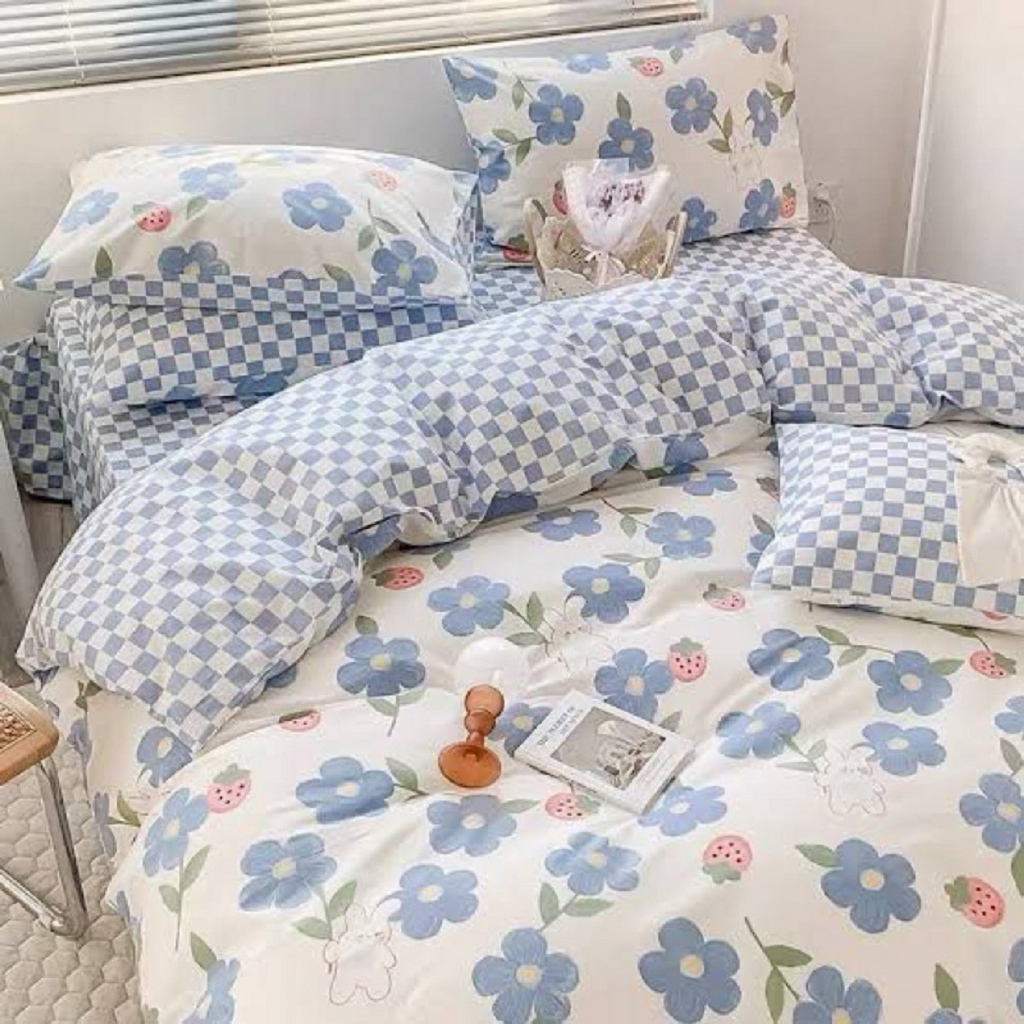 LAST STOK SPREI AESTETHIC MOTIF ANAK &amp; DEWASA UKURAN 120x200x20