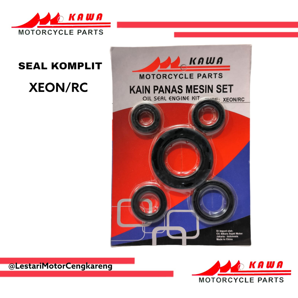 SEAL KIT OIL SIL SET KOMPLIT YAMAHA XEON XEON RC XEON GT 125 KAWA