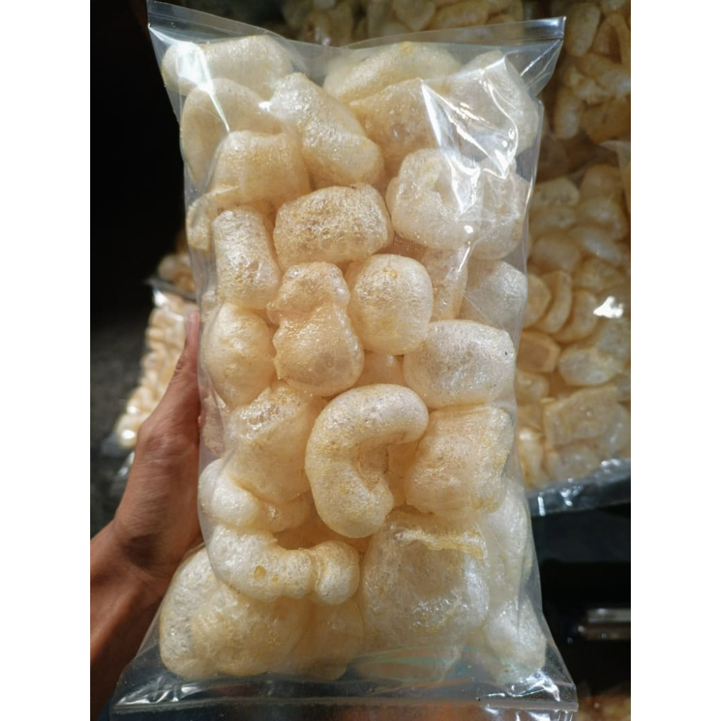 

yummi krupuk kulit cemilan ( 100 gr) premium