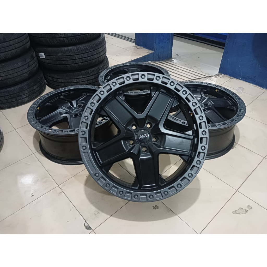 VELG BEKAS WOLWAL HSR R20X8,5 LUBANG 5 PCD 5X114 ET40