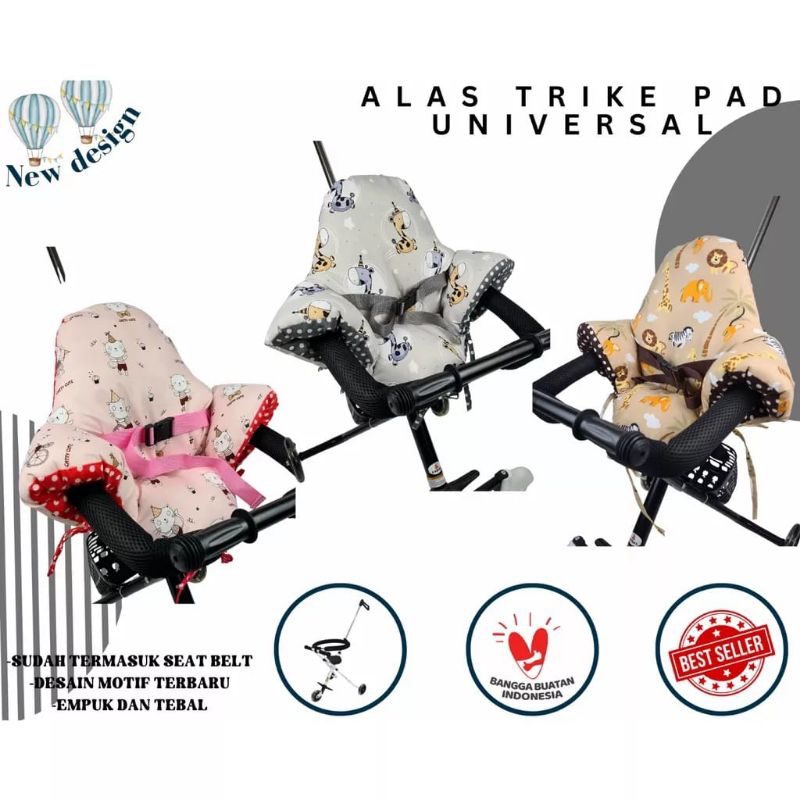 [rumahbayipdg] Alas stroller roda tiga micro trike pad || Alas stroller kereta dorong anak bayi