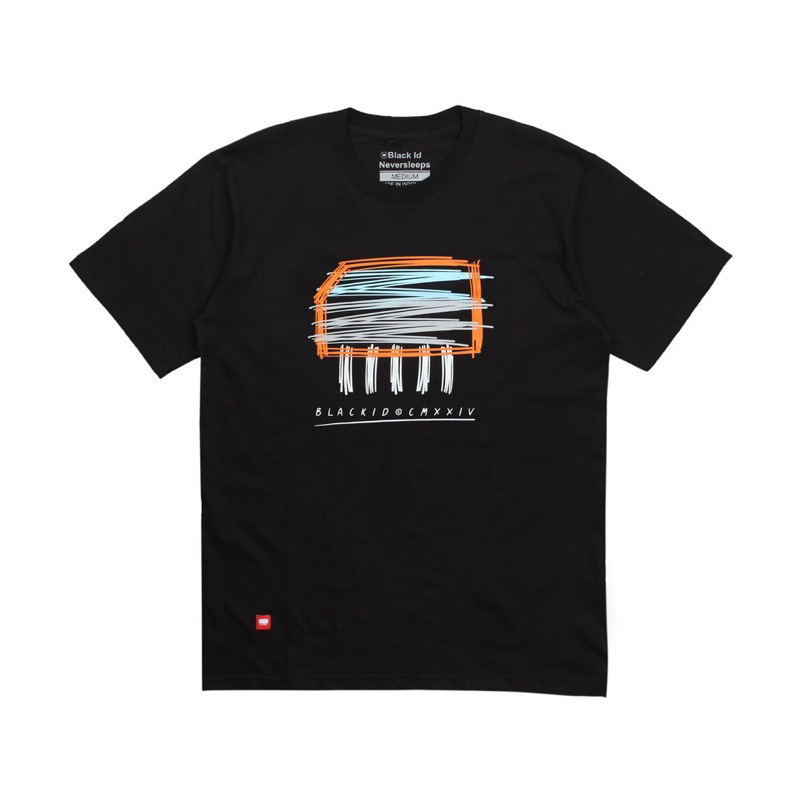 Tshrit Baju Kaos Black ID - T shirt Lengan Pendek Pria | Black Telev