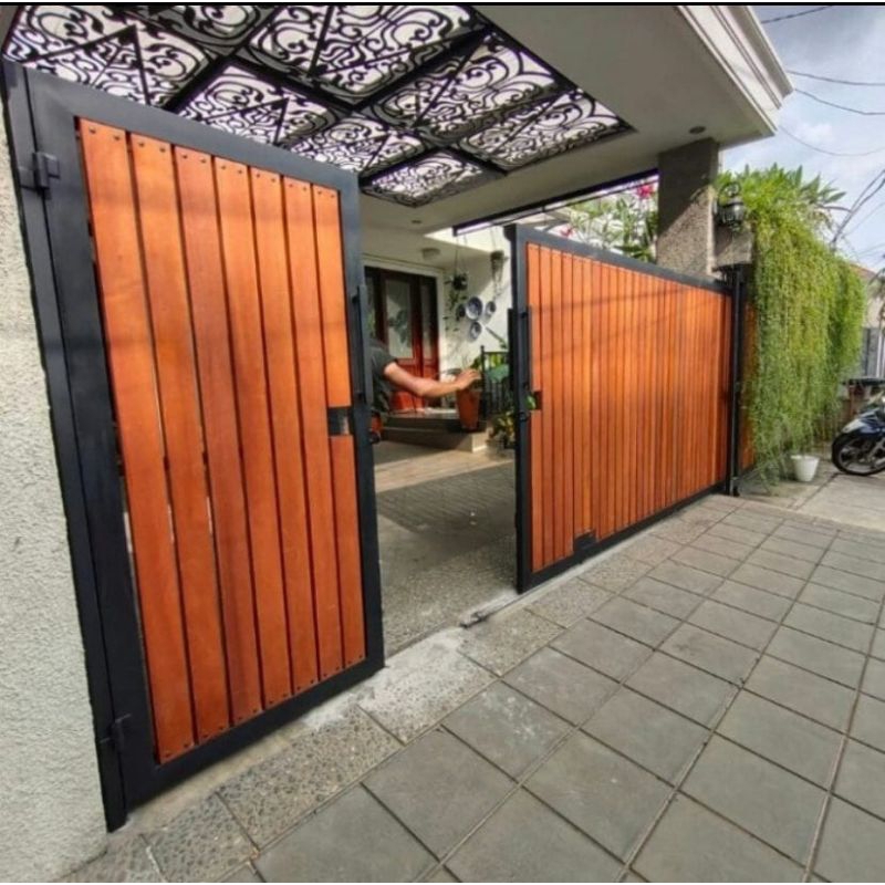pagar rumah minimalis modern